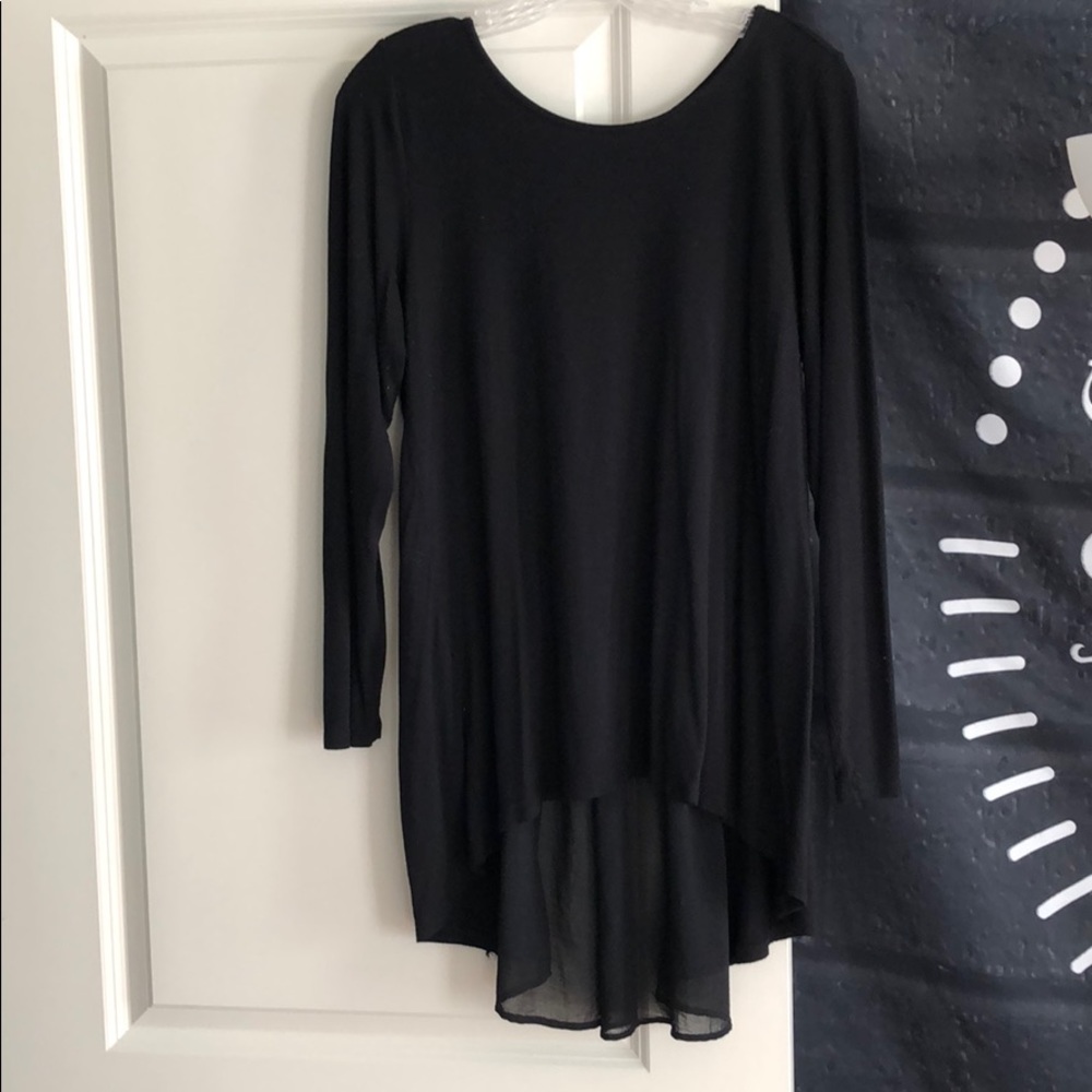 XL Black Tunic
